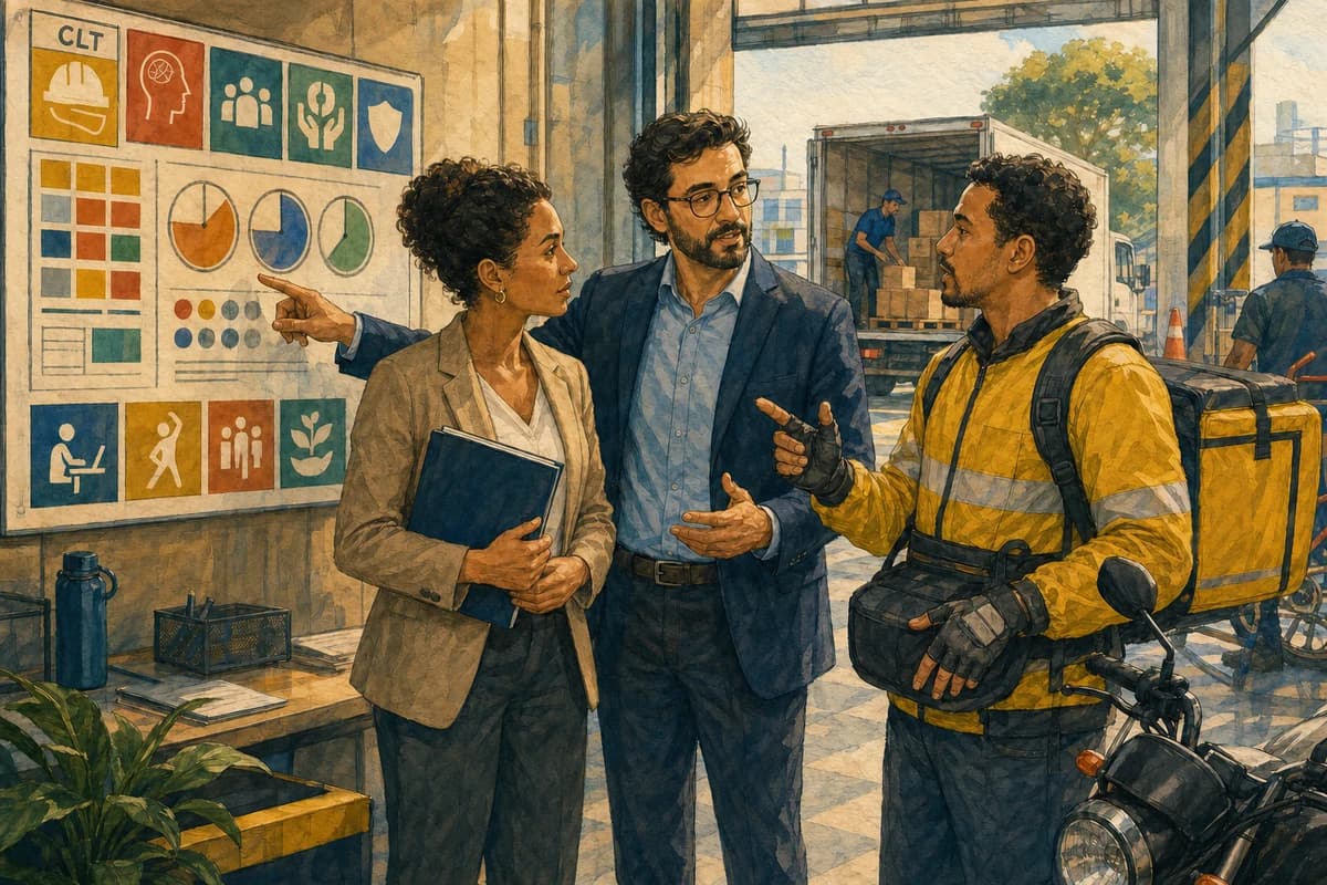 Ilustração do artigo: Mudança na CLT 2026: análise e impacto na prática forense