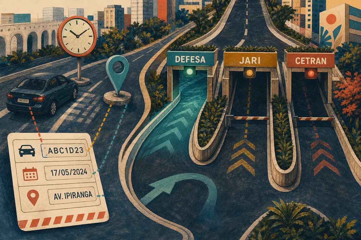 Ilustração do artigo: Multa de trânsito: como recorrer e os vícios que anulam a autuação